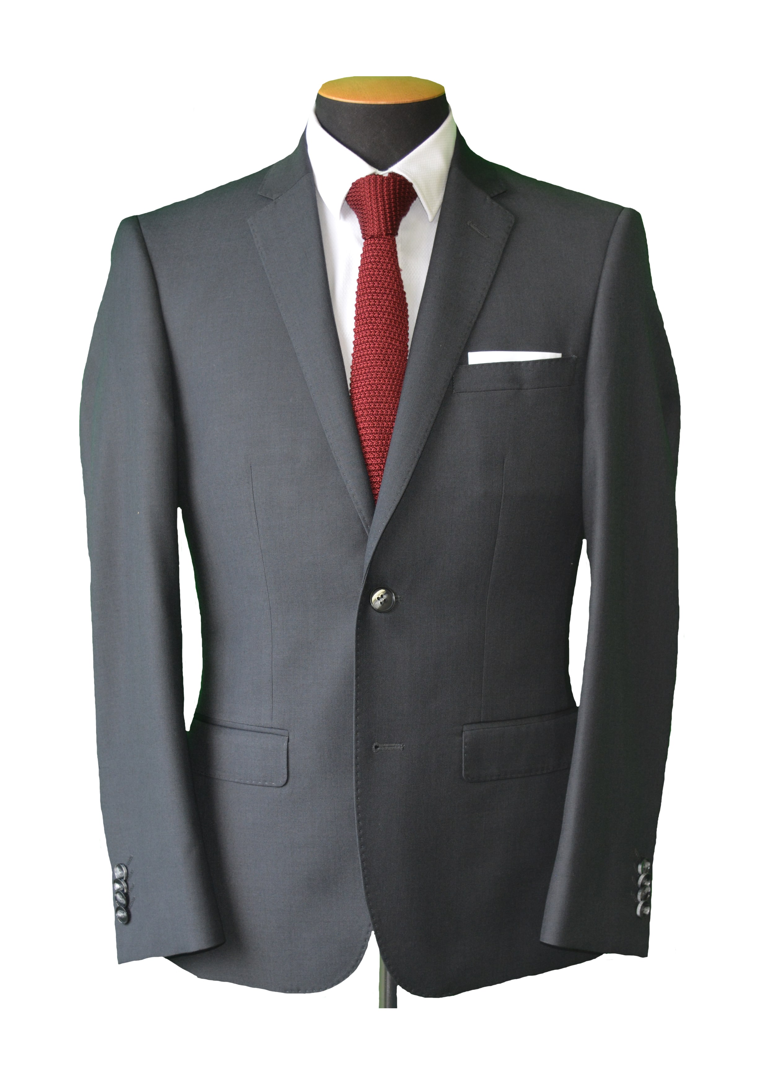 Basic charcoal David Bruton suit